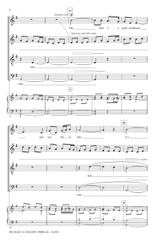 Oh, Had I A Golden Thread (Download) 