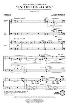 Send In The Clowns von Stephen Sondheim (Download) 