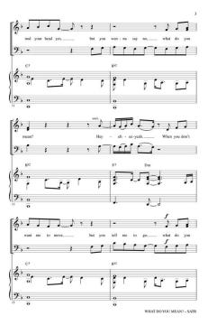 What Do You Mean? von Justin Bieber (Download) 