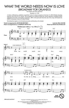 What The World Needs Now Is Love (Audra McDonald) 