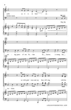 A Psalm of Benediction von Patricia Mock (Download) 