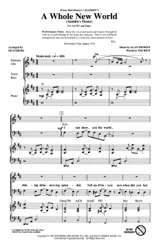 A Whole New World (SATB) 