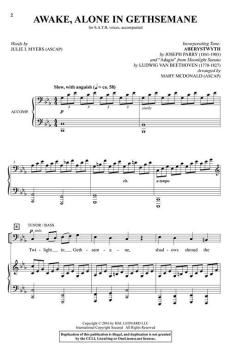 Awake, Alone in Gethsemane von Ludwig van Beethoven (Download) 