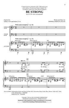 Be Strong von Pepper Choplin (Download) 