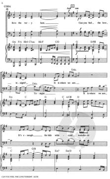 Can You Feel The Love Tonight von Elton John (Download) 