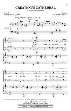 Creation's Cathedral von Joel Raney (Download) 