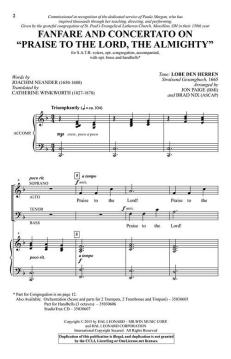 Fanfare and Concertato 