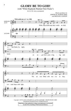 Glory Be to God! von Joseph M. Martin (Download) 