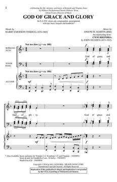 God of Grace and Glory von Joseph M. Martin (Download) 