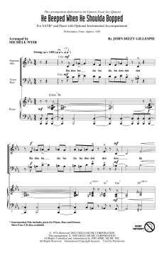 He Beeped When He Shoulda Bopped (Dizzy Gillespie) 