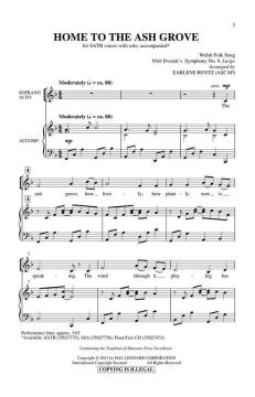 Home To The Ash Grove von Antonín Dvořák (Download) 