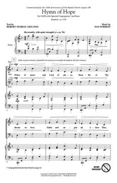 Hymn Of Hope von Dan Forrest (Download) 