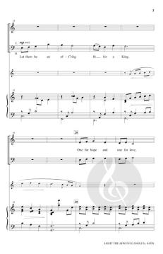 Light the Advent Candles von Mark Clark (Download) 