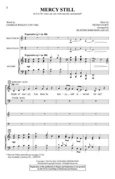Mercy Still von Charles Wesley 