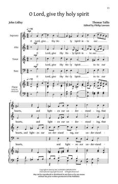 Prayers And Partsongs von Thomas Tallis (Download) 