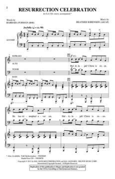 Resurrection Celebration von Heather Sorenson (Download) 