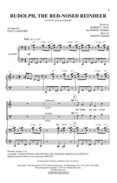 Rudolph, The Red-Nosed Reindeer von Johnny Marks (Download) 