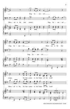 Sing Hosanna! Blessed Is He! 