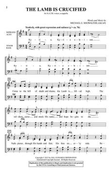 The Lamb Is Crucified von Michael E. Showalter (Download) 