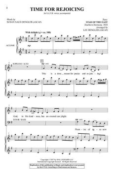 Time for Rejoicing von Susan Naus Dengler (Download) 