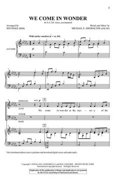 We Come in Wonder von Michael E. Showalter (Download) 