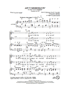 Ain't Misbehavin' (Fats Waller) 