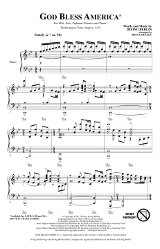 God Bless America (Irving Berlin) 