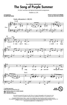 The Song Of Purple Summer (Duncan Sheik) 
