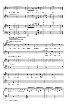 Carols Three (Medley) (Download) 