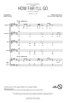 How Far I'll Go von Miranda Lin-Manuel 