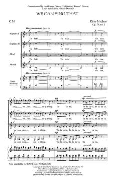 We Can Sing That (Download) 