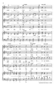 God Be in My Head von David Schwoebel (Download) 