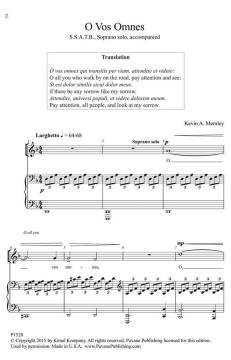 O Vos Omnes (Kevin A. Memley) 