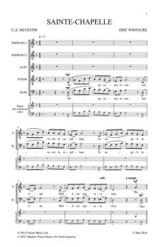 Sainte-Chapelle von Eric Whitacre (Download) 