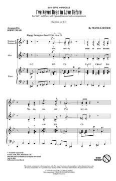 I've Never Been In Love Before von Frank Loesser (Download) 