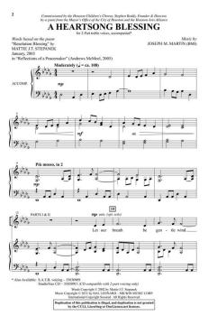 A Heartsong Blessing von Joseph M. Martin (Download) 