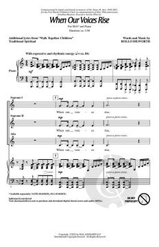 When Our Voices Rise von Rollo Dilworth 