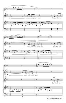 Fly Away, Sparrow von Patti Drennan (Download) 
