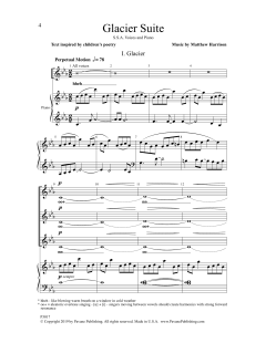 Glacier Suite von Matthew Harrison (Download) 