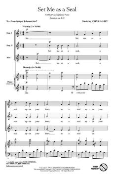 Set Me as a Seal (John Leavitt) 