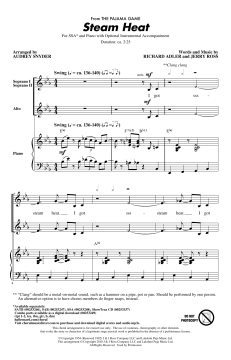 Steam Heat von Richard Adler (Download) 