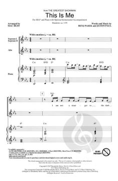 This Is Me von Benj Pasek (Download) 