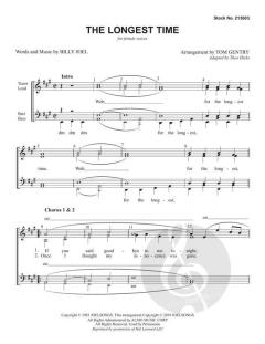 The Longest Time von Billy Joel (Download) 