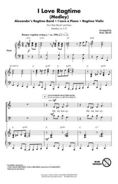 I Love Ragtime von Irving Berlin (Download) 