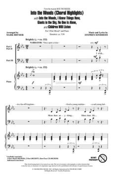 Into The Woods (Choral Highlights) von Stephen Sondheim (Download) 