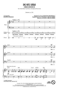One Note Samba von Antonio Carlos Jobim (Download) 