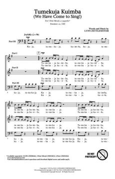 Tumekuja Kuimba von Lynn Zettlemoyer (Download) 