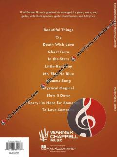 Benson Boone Sheet Music Collection 