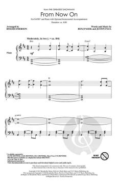 From Now On (from The Greatest Showman) (Justin Paul) 