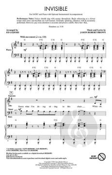Invisible von Jason Robert Brown (Download) 